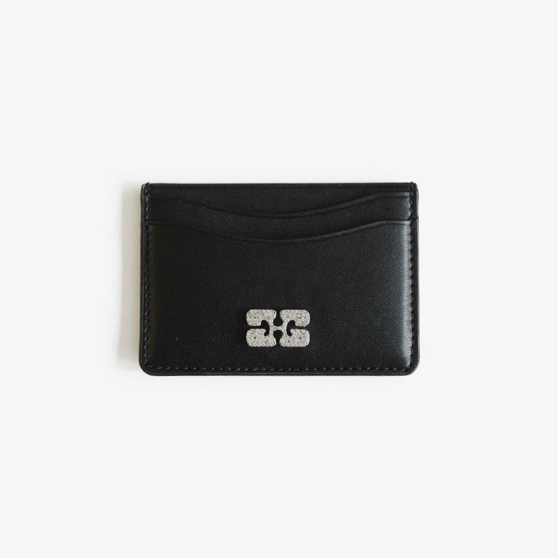 GANNI BOU CARD HOLDER -5.COLOR-(BLACK)