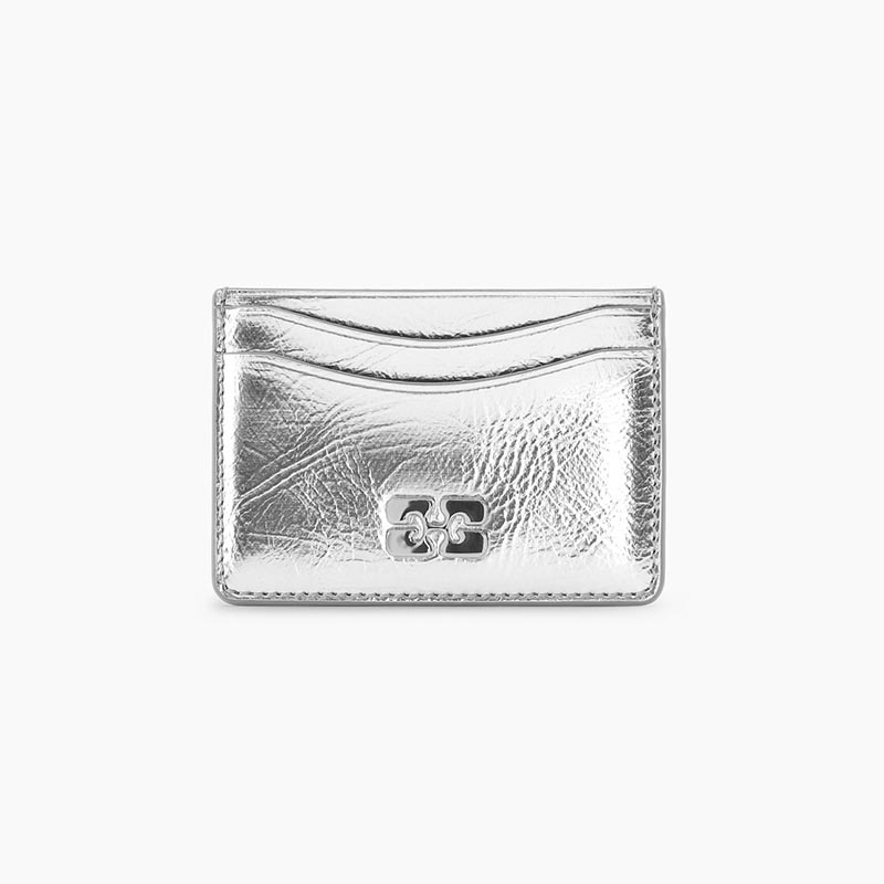 GANNI BOU CARD HOLDER -5.COLOR-(SILVER)