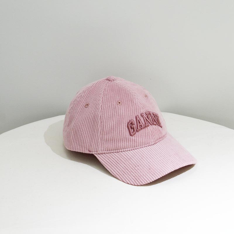 CAP HAT COURDUROY -PINK-