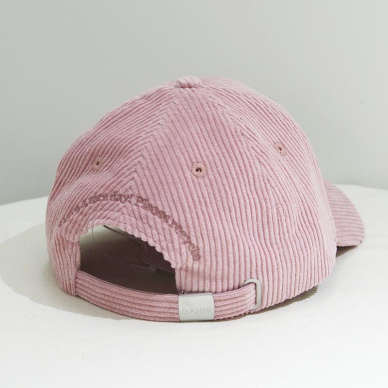 CAP HAT COURDUROY -PINK-