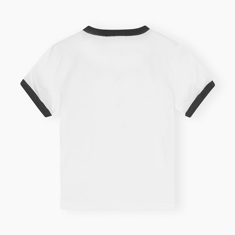 BASIC JERSEY BEAR SMALL TEE -WHITE-