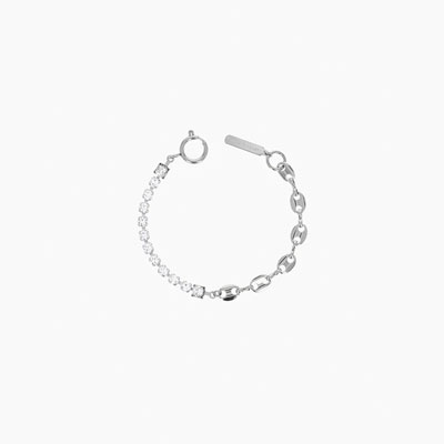 GWEN BRACELET -SILVER-