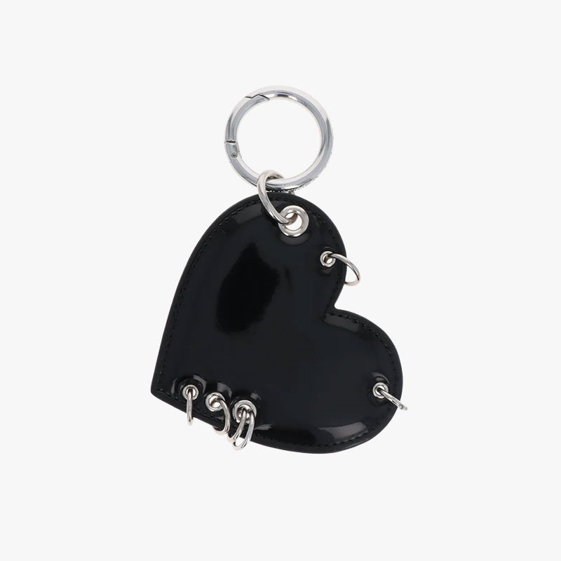 HEART NAPPA KEY -2.COLOR-(BLACK)