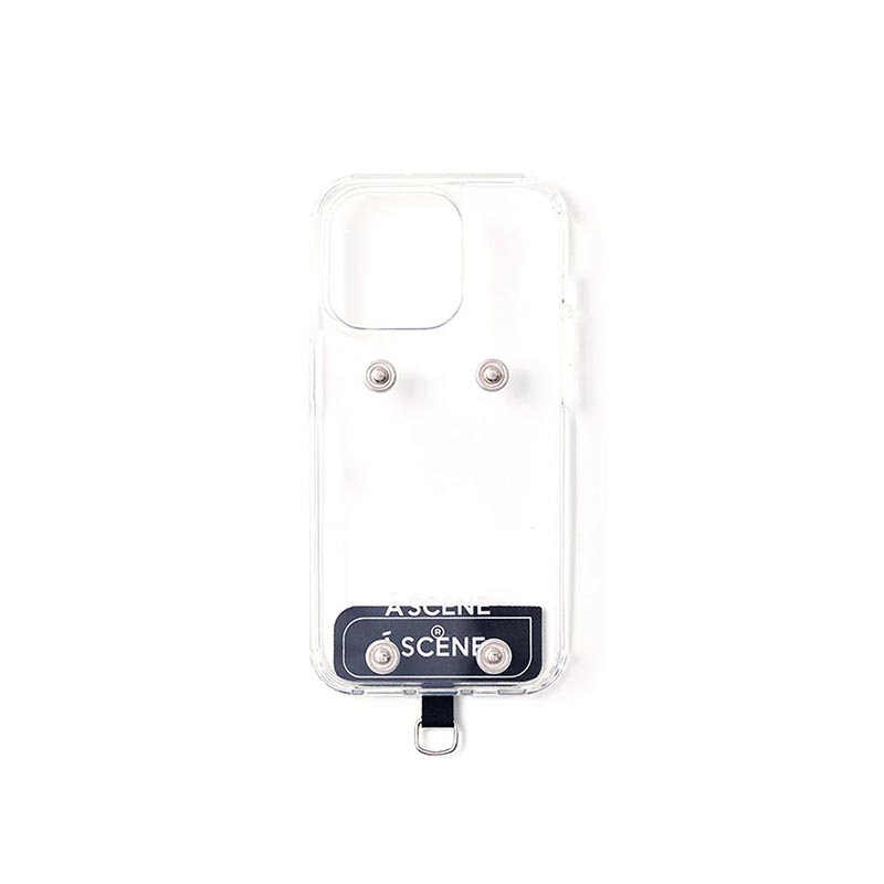 【iPhone13 対応】KENKAGAMI×A SCENE B&C PVC CLEAR CASE -2.TYPE/2.COLOR-