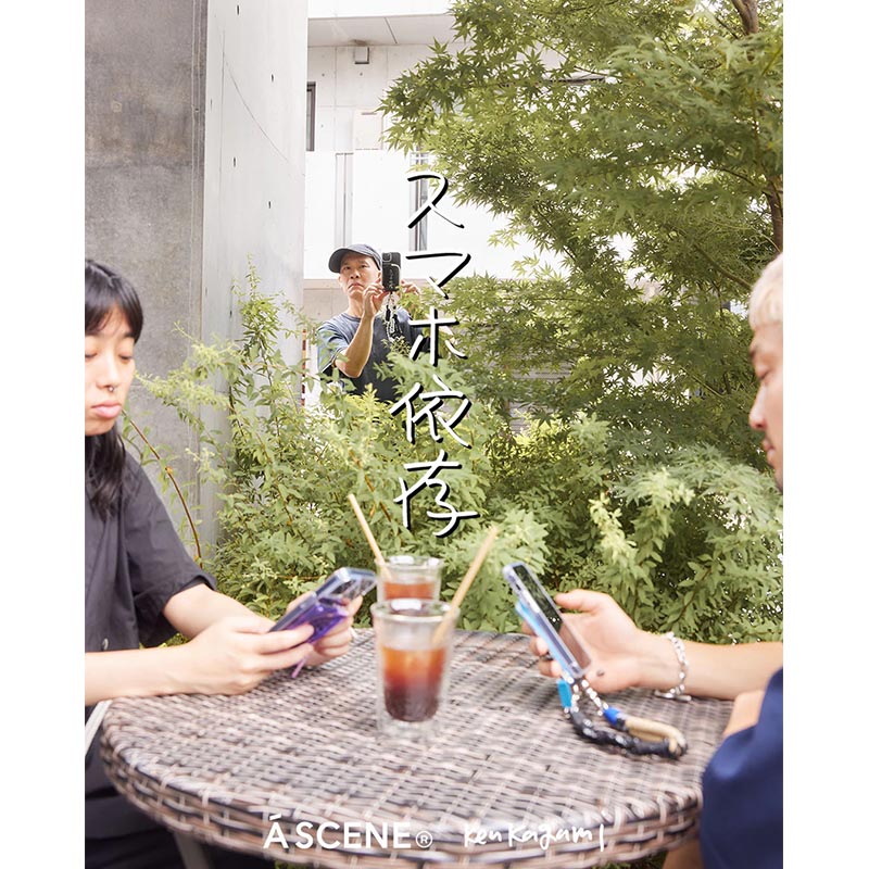 【iPhone13 対応】KENKAGAMI×A SCENE B&C PVC CLEAR CASE -2.TYPE/2.COLOR-