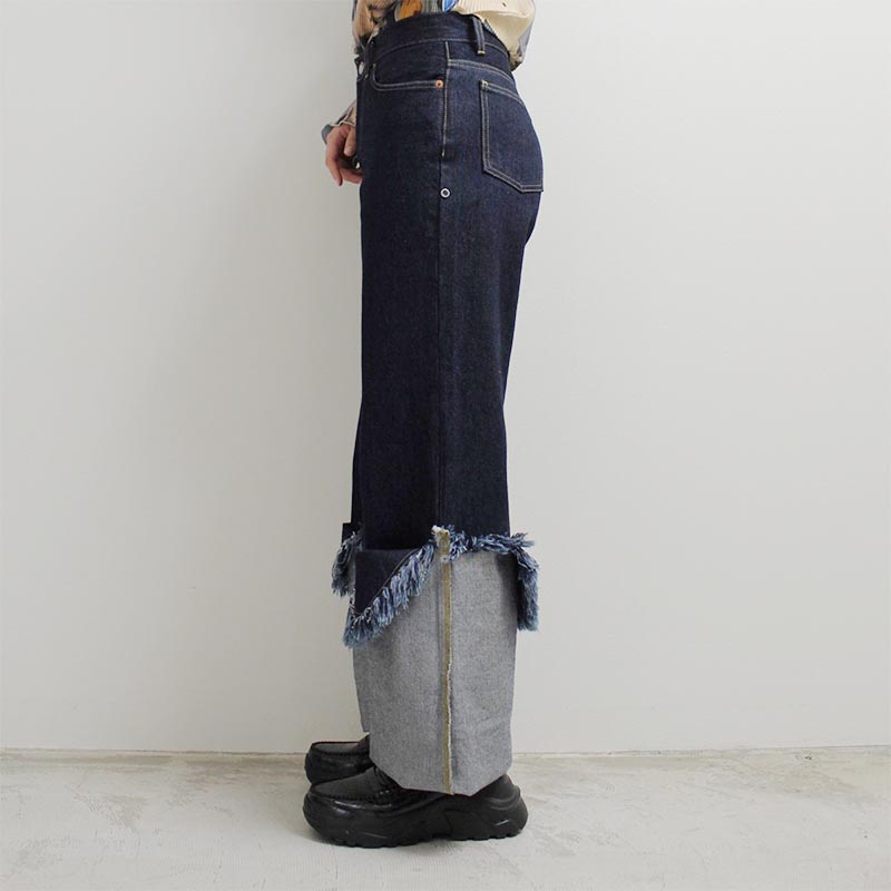 flap pocket attach roll up denim PT定価17600円 - デニム/ジーンズ