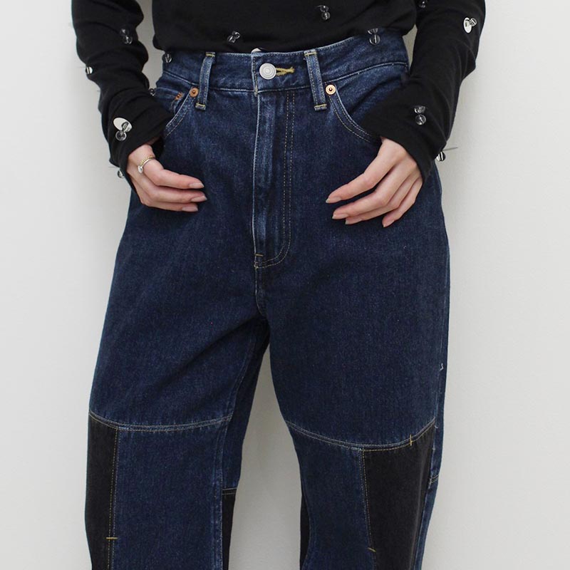 PANELLED JEANS -2.COLOR-