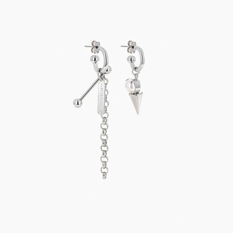 LUCY EARRINGS -SILVER-