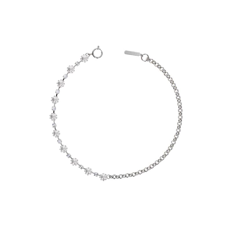 MORIAH1 NECKLACE -SILVER-