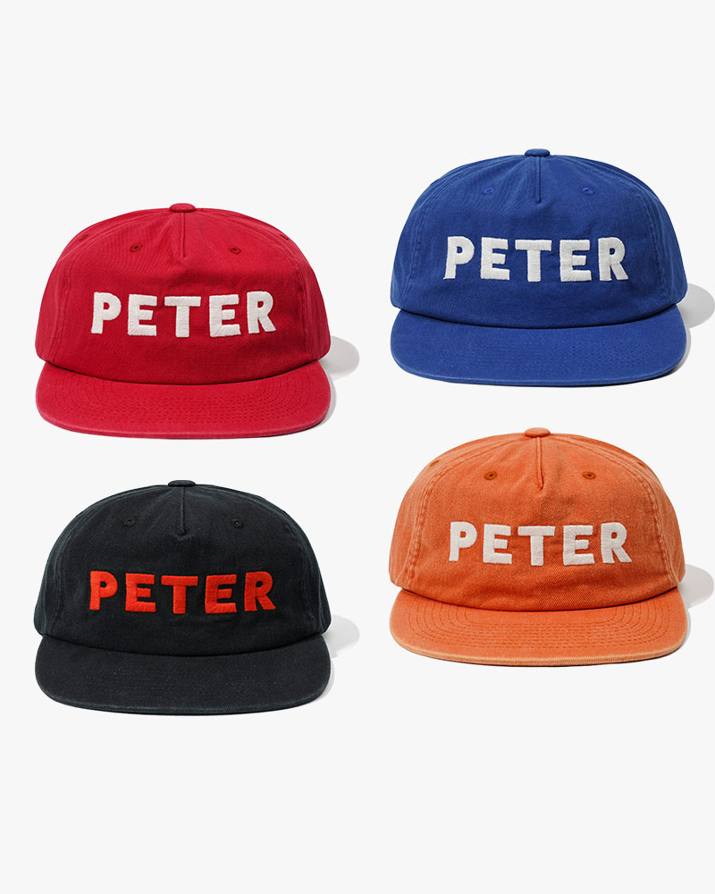 5PANEL PETER CAP -4.COLOR-