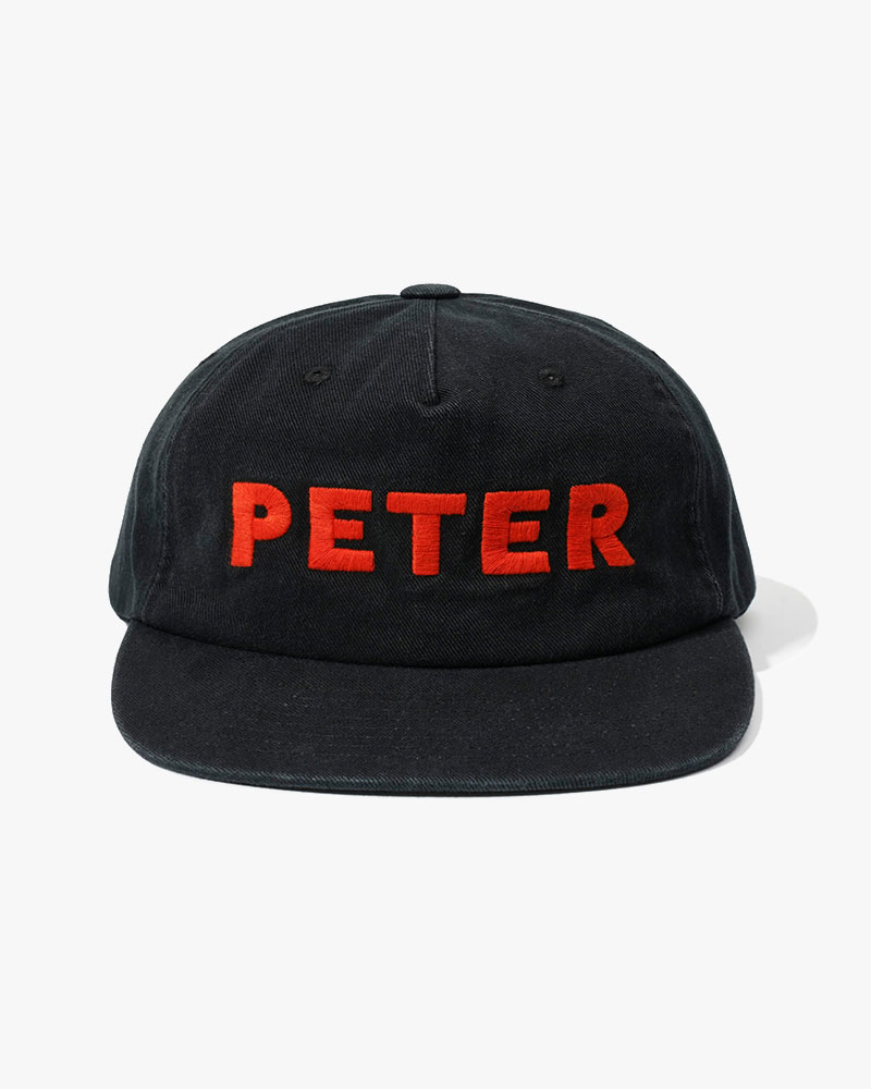 5PANEL PETER CAP -4.COLOR-(BLACK)
