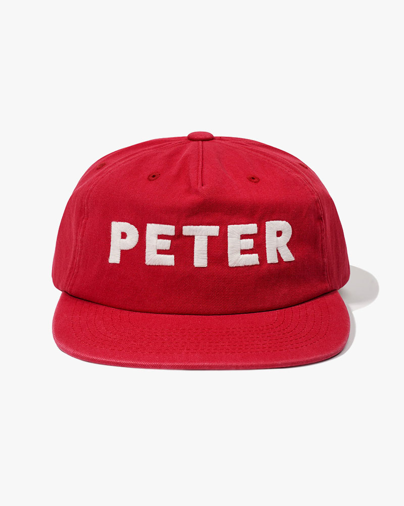 5PANEL PETER CAP -4.COLOR-(RED)