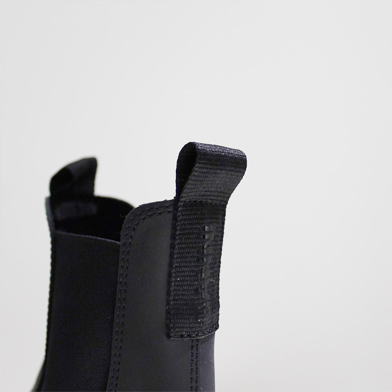 RECYCLED RUBBER CITY BOOT -BLACK-