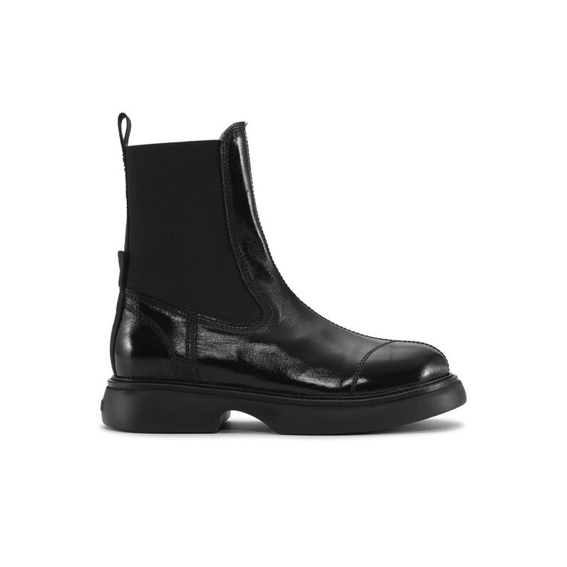 EVERYDAY MID CHELSEA BOOTS -BLACK-