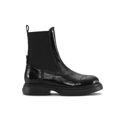 EVERYDAY MID CHELSEA BOOTS -BLACK-