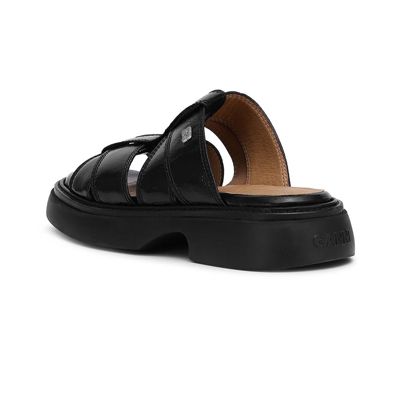 EVERYDAY MULE SANDAL NAPLACK -BLACK-