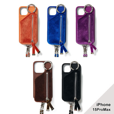 【iPhone15ProMax 対応】SATIN DRESS CASE -5.COLOR-