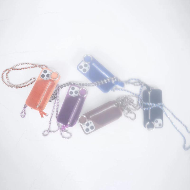 【iPhone12/12Pro 対応】SATIN DRESS CASE -5.COLOR-