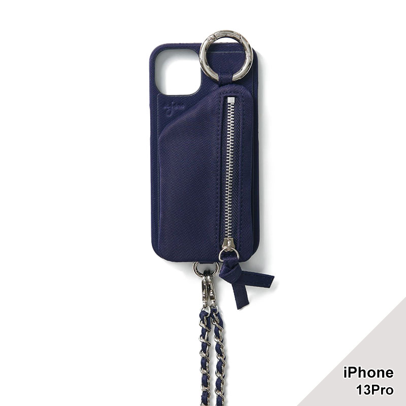 【iPhone13Pro 対応】SATIN DRESS CASE NYLON -4.COLOR-