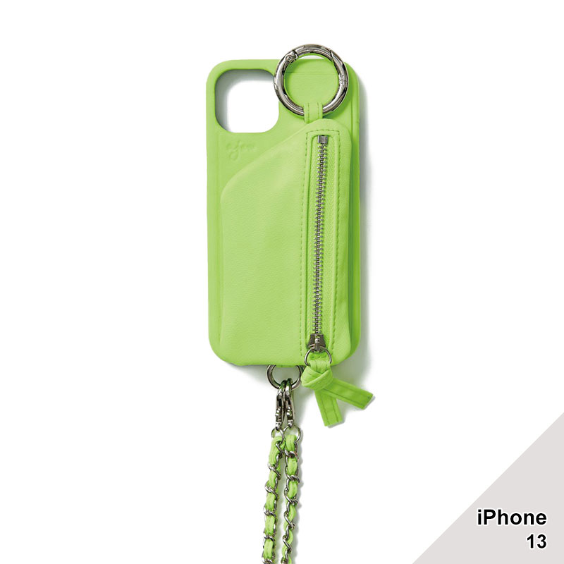 【iPhone13 対応】SATIN DRESS CASE NYLON -4.COLOR-