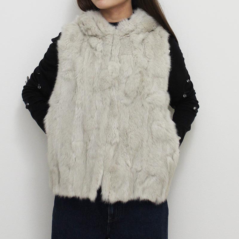 FUR VEST -2.COLOR-