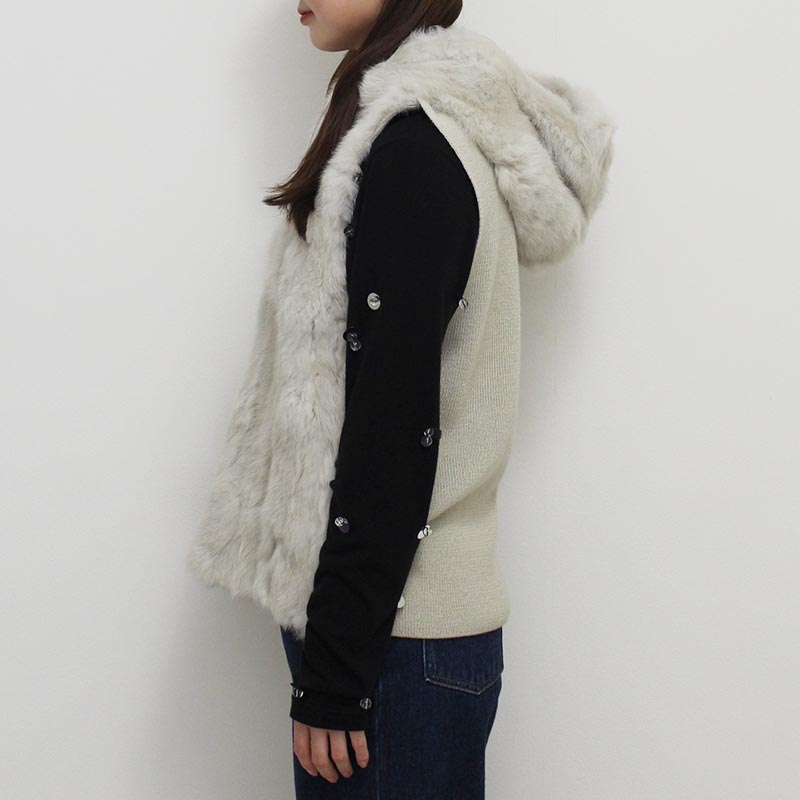 FUR VEST -2.COLOR-