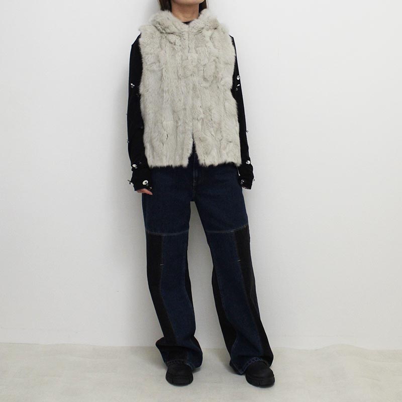 FUR VEST -2.COLOR-