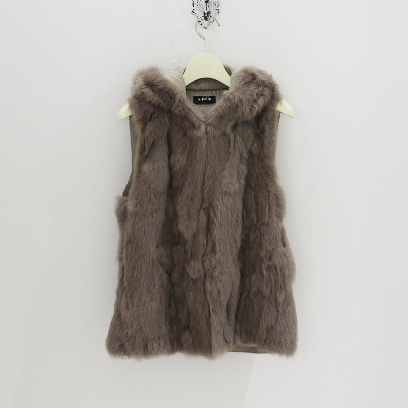 FUR VEST -2.COLOR-