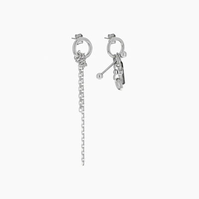 STELLA EARRINGS -SILVER-