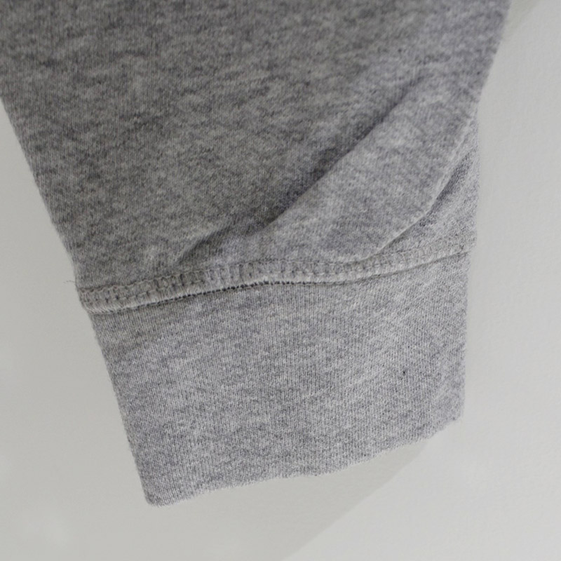 ISOLI CROPPED OVERSIZED HOODIE -GRAY-