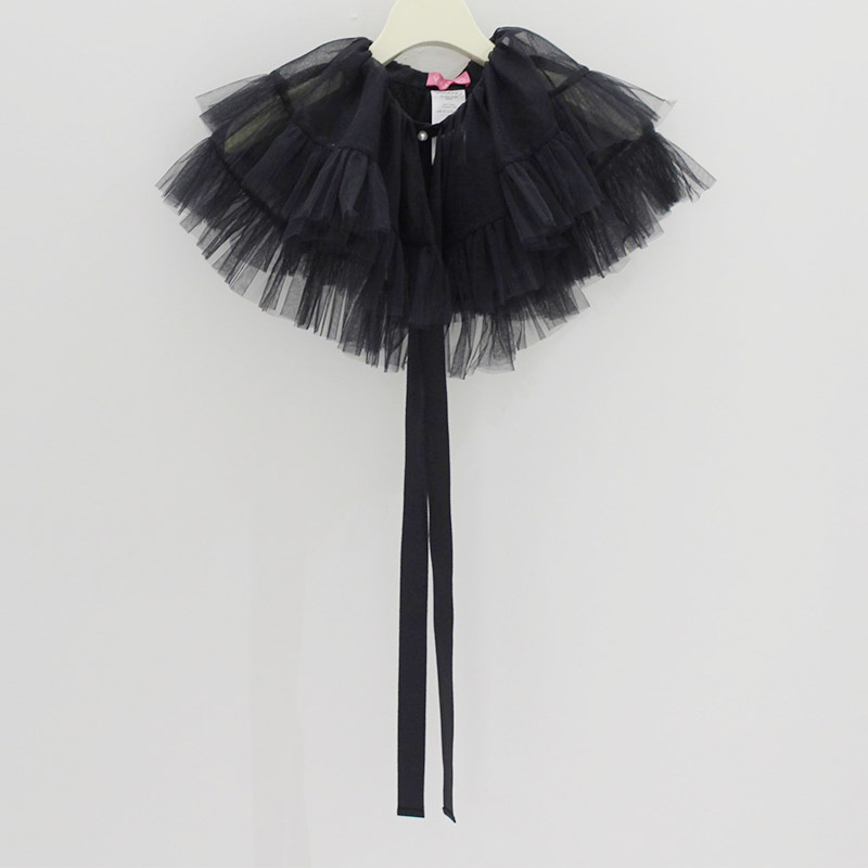 TULLE COLLAR -3.COLOR-(BLACK)