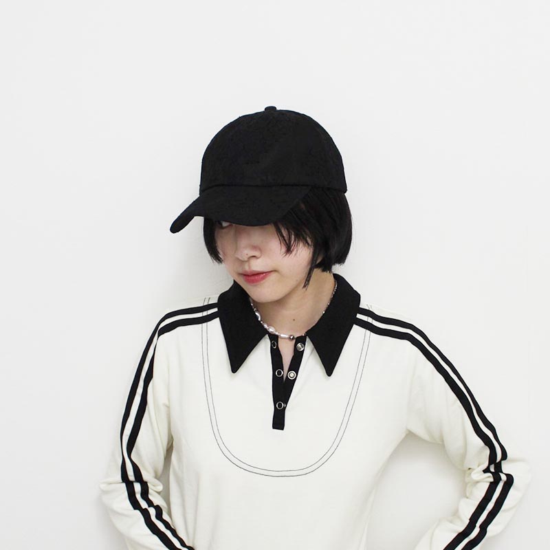 LACE BASEBALL CAP -2.COLOR-