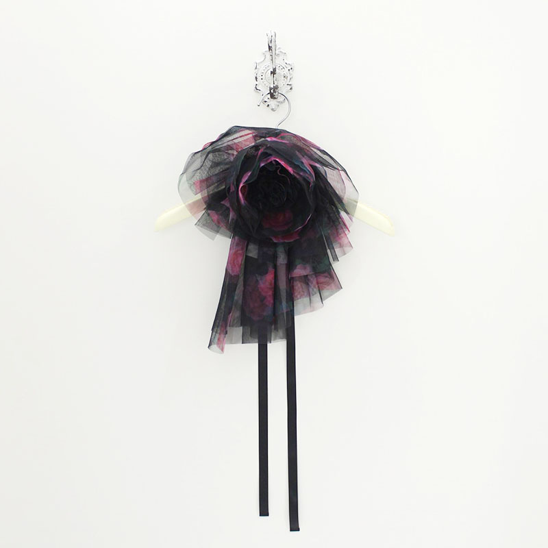 TULLE FLOWER CHOKER -2.COLOR-(MULTI)