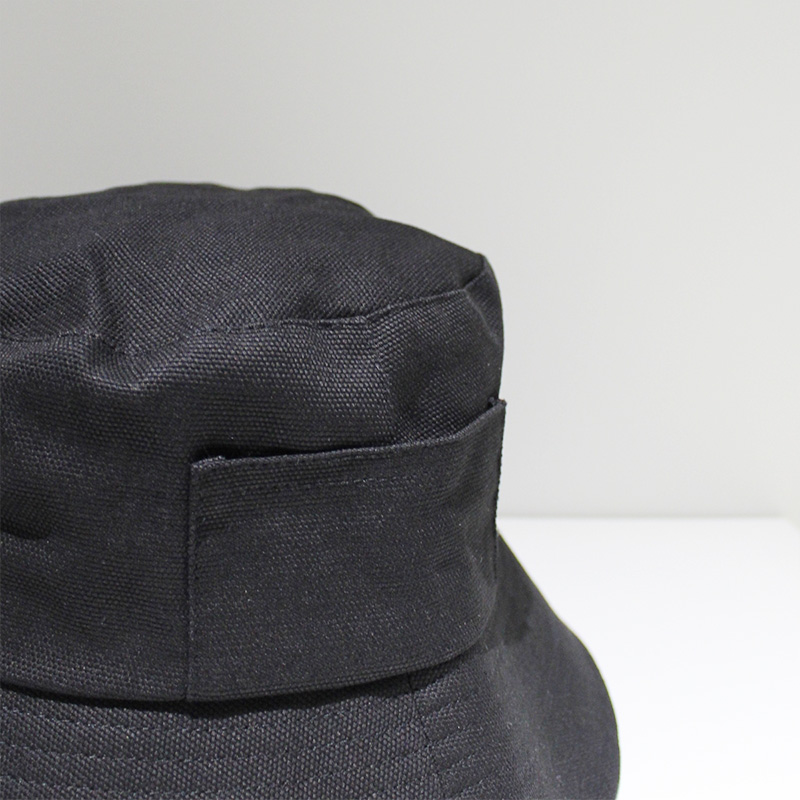 WAVE BUCKET HAT -BLACK- | IN ONLINE STORE