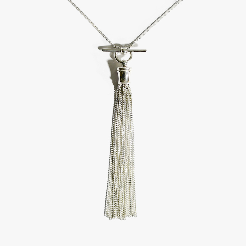 CURB TASSEL NECKLACE | IN ONLINE STORE