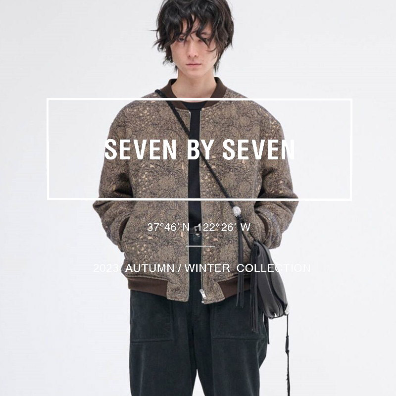 SEVEN BY SEVEN【別注 DENIM SWEATER】